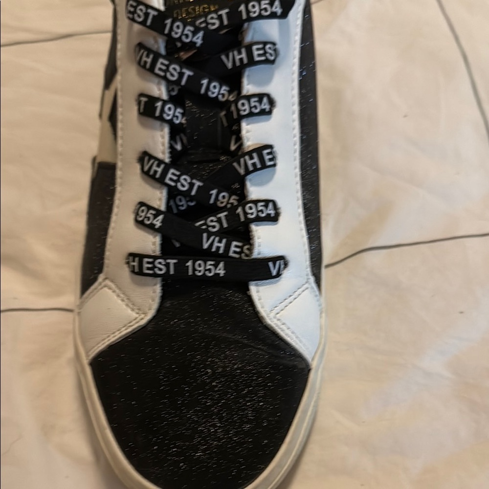 Vintage Havana‎ Black and White Sneakers Size 8.5 - Picture 6 of 7